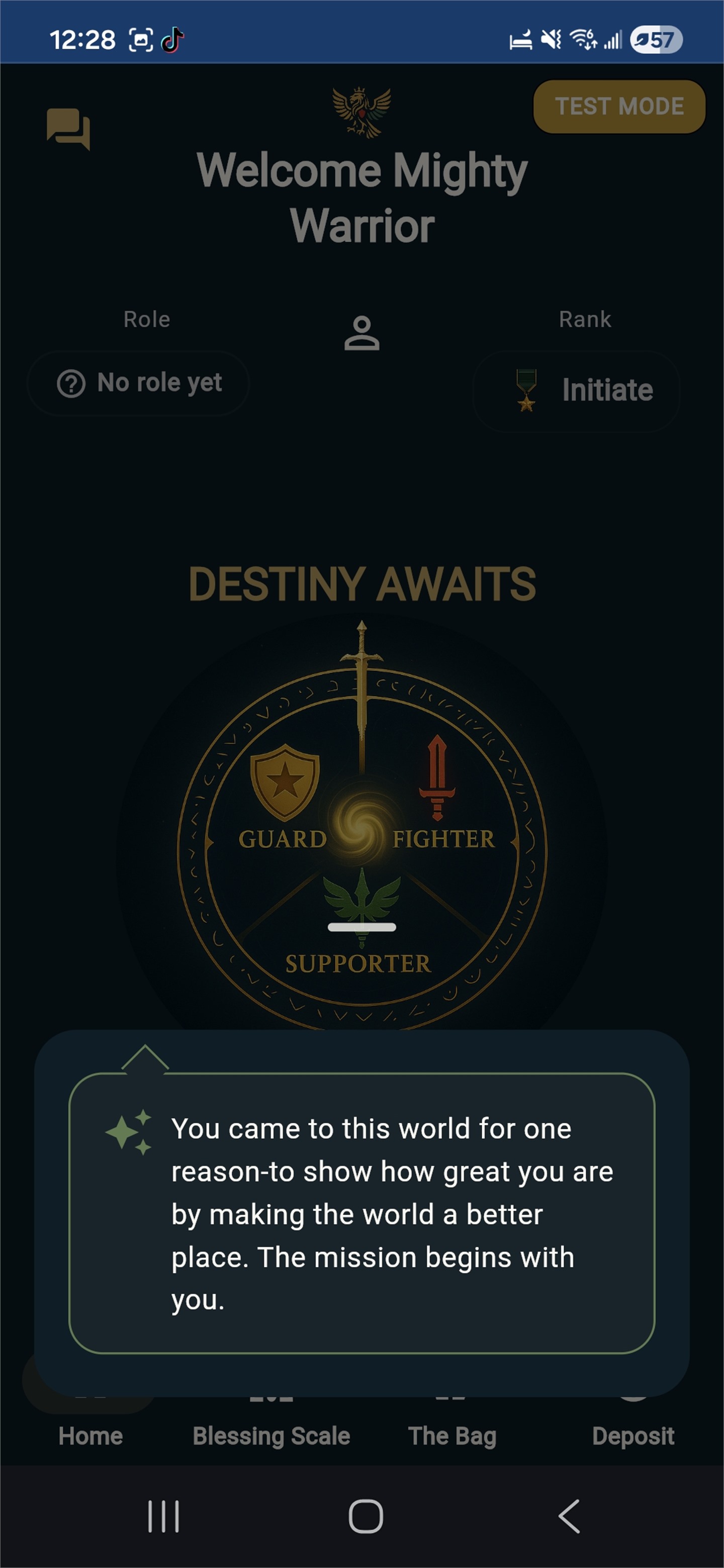 MissionFill community chat – best accountability app for group goal tracking